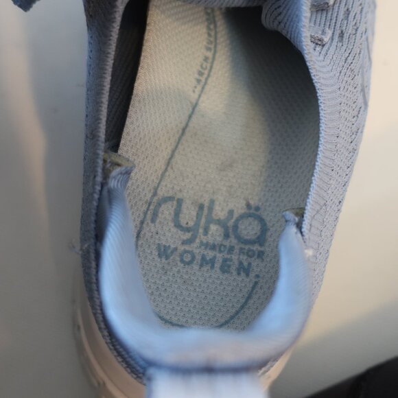 NWOT Womens RYKO Revolution RZ1 Blue Knit Sneakers 7.5 - Picture 7 of 8